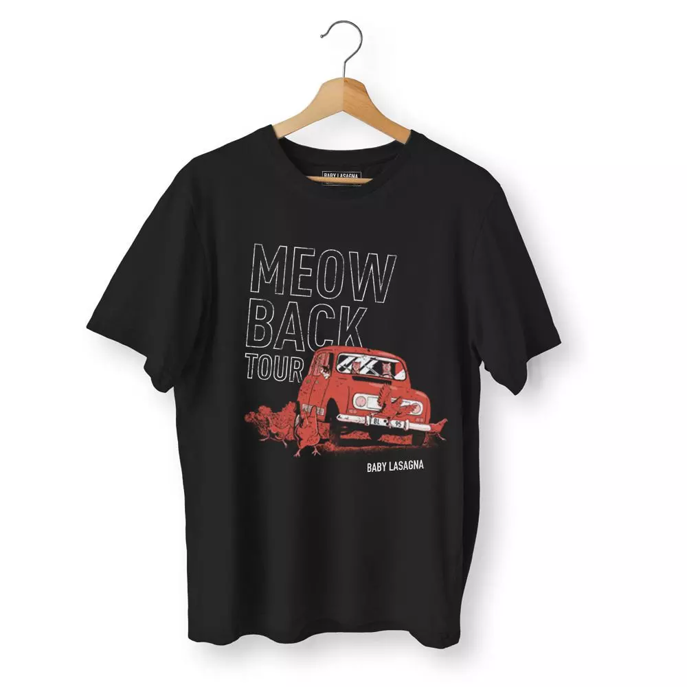 Baby Lasagna – Meow Back Tour T-shirt