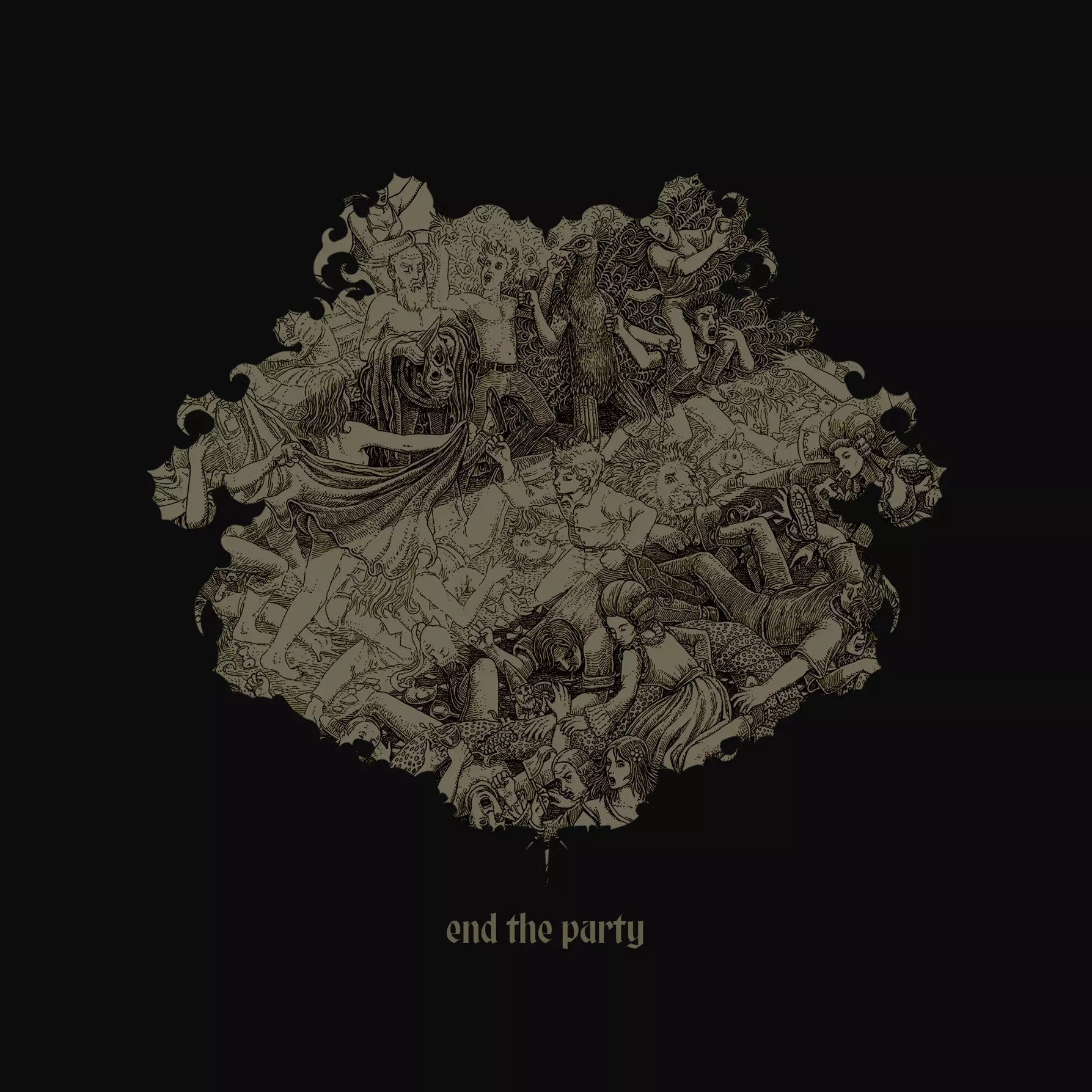 End The Party – T-shirt - Image 2